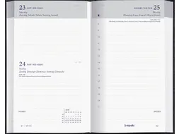 Agenda 2027 Brepols Breform Seta 1dag/1pagina zwart