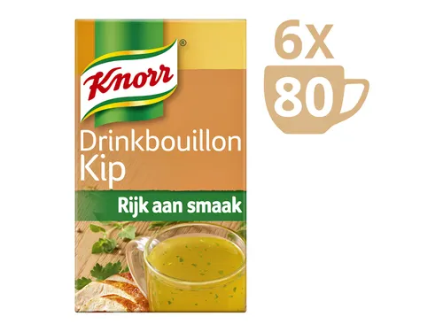 Drinkbouillon Knorr kip tuinkruiden 80 stuks