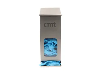 Haarnet CMT clip non-woven M 50cm PP blauw 100 stuks - 7
