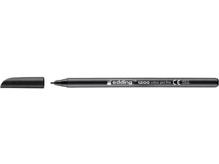 Fineliner edding 1200 zwart 0.5-1.0mm - 3