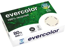 Evercolor gekleurd Gerecycleerd Papier A4 Ivoor