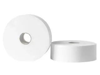 Toiletpapier Maxi jumbo rollen cellulose 2-laags Wit FSC Pallet 48 Pak - 2
