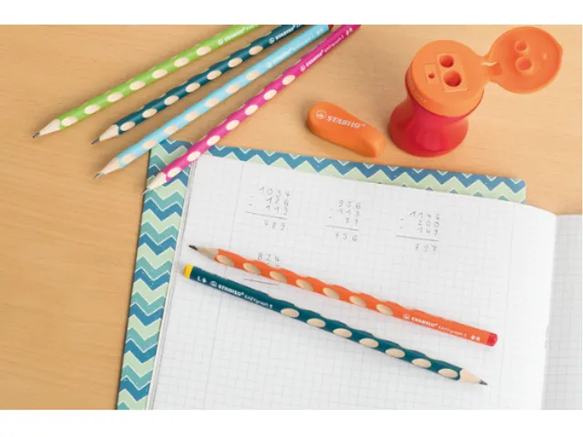 Potlood STABILO Easygraph grafiet 325 HB classpack 48 stuks