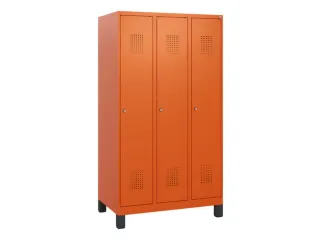 schoollocker,HxBxD 1630x900x500mm,3vak,vak B 300mm,cil.-slot,voeten - 2