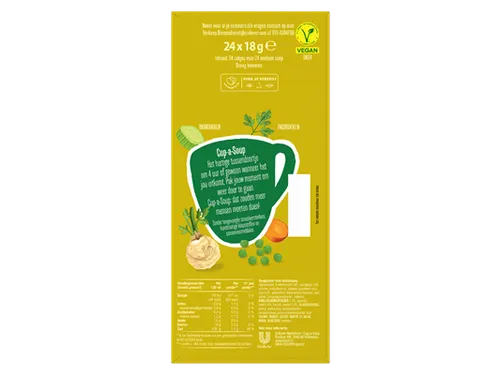 Knorr Cup-a-Soup erwt 24 zakjes 140 ml