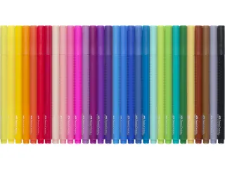 Viltstiften Faber-Castell Grip 30x ass. Kleuren - 4