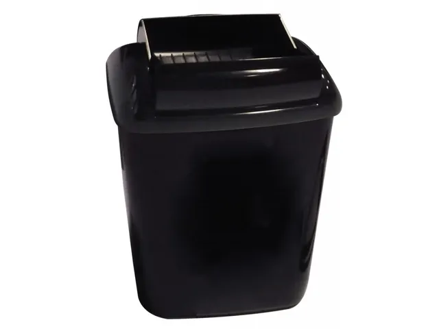 Hygiënebak 8 Liter Kunststof Zwart