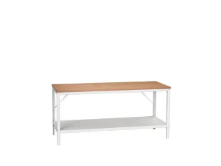 werkbank,HxBxD 780-930x2000x800mm,multiplexblad,4voeten - 1