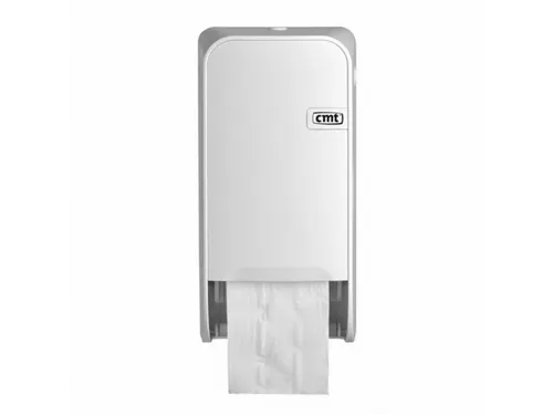 CMT Quartz Dispenser Voor Doprol Toiletpapier Wit