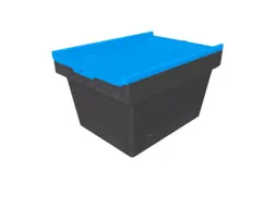 Herbruikbare containers HxLxB 240x410x300mm 18l PP-regeneraat blauw
