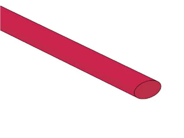 Thermische Krimpkous 6mm - Rood - 50 Stuks