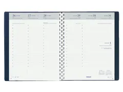 Agendavulling 2027 Brepols Timing 7dagen/2pagina's spiraal wit