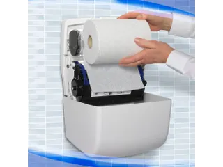 Aquarius handdoekrol dispenser 7955 Slimroll Wit - 5