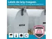 Labeltape Dymo D1 1978365 12mmx3m wit op zwart