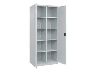 wasgoedverdeelkast,HxBxD 1850x800x500mm,vak B 400mm,draaigrendel - 2