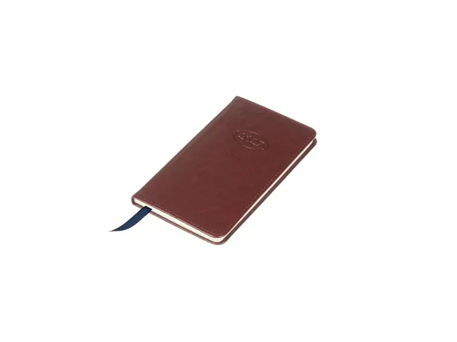 Agenda de poche Multo Hannibal 2027 7 jours/2 pages similicuir bordeau