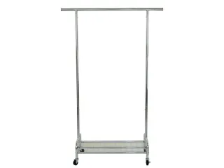 garderoberek,verrijdbaar,HxLxB 1600x550x1000mm,kledingstang - 1
