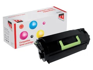 Tonercartridge Quantore alternatief tbv Lexmark 52D0HA0/52D2H00 zwart - 1