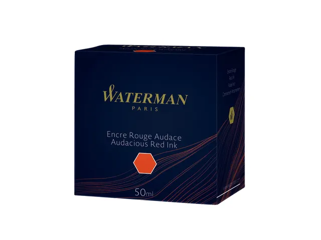 Vulpeninkt Waterman 50ml standaard Rood