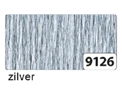 Crêpepapier Folia 50x250cm 10vel 9126 zilver
