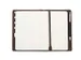 Couvre cahier Pride and Soul A5 PERKINS, cuir marron