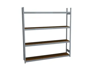 breedvakstelling,grondveld,HxBxD 2500x2320x435mm,vakl. 350kg - 1