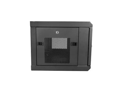 2-post 6U wandmonteerbare netwerkkast 19 inch scharnierende patchkast