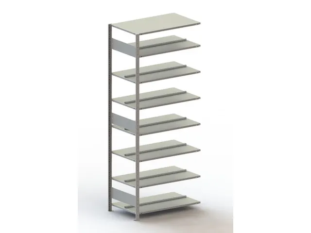 dossierstelling,aanbouwveld,HxBxD 2500x1006x636mm,vaklast 80kg