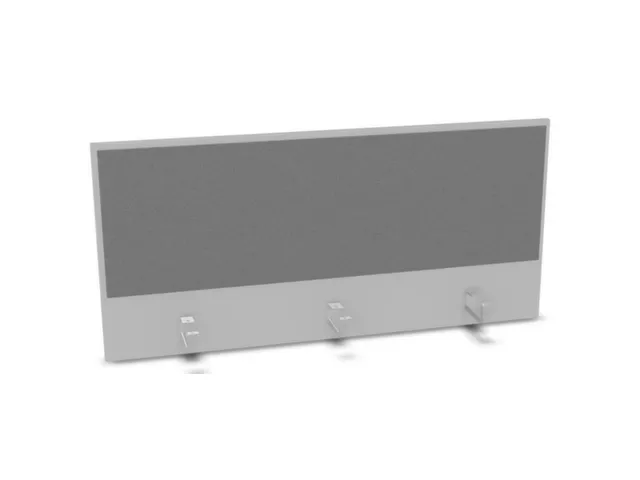 opzetpaneel bureau aanbouw achter MP-lichtgrijs BN8078-grijs 1200mm