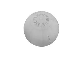 Ergoball ergonomische zitbal grijs Ø 65 cm. - 2