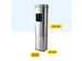Afvalbak met asbak BRASQ 20 liter AT400 rvs