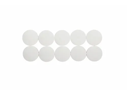 Magneet MAUL Solid 38mm 2500gr wit 10 stuks