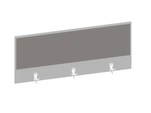 baliepaneel bureau aanbouw achter MP-lichtgrijs BN8078-grijs 1200mm