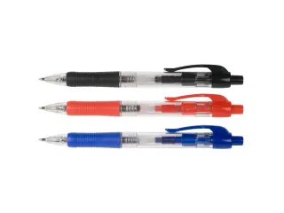 Balpen Retractable Medium Punt Blauw - 3