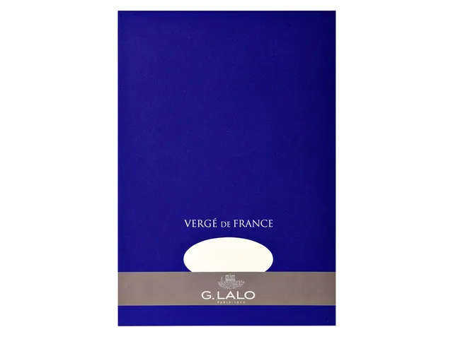 Schrijfblok Lalo A4 blanco 100 pagina's 100gr gevergeerd wit