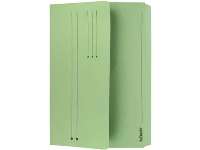 Esselte Documentenmap Folio Pocket File Groen
