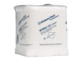 Wypall X60 6034 Poetsdoeken 1/4 Gevouwen Wit - 1