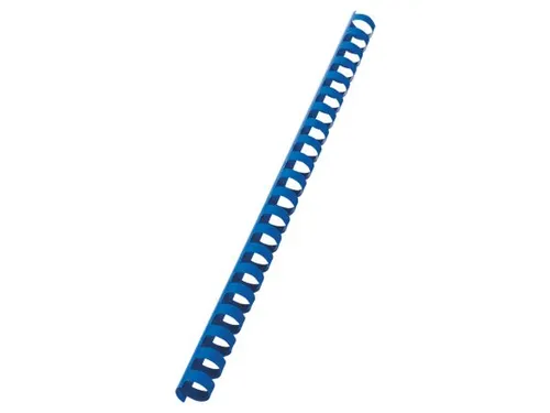 Bindrug GBC 16mm 21-rings A4 blauw 100stuks