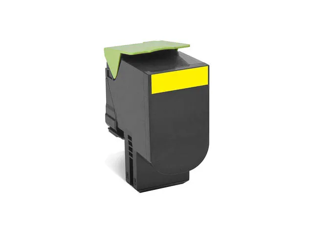 Toner 70C2XY0 Lexmark CS510DE Jaune HC