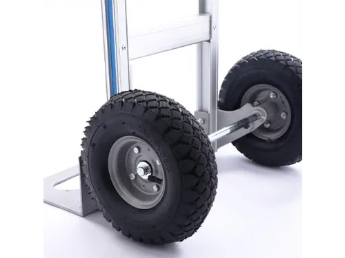 Steekwagen 250kg rubberen luchtbanden