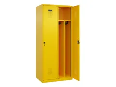 locker voor scheiding van kleding,HxBxD 1850x800x500mm,2vak