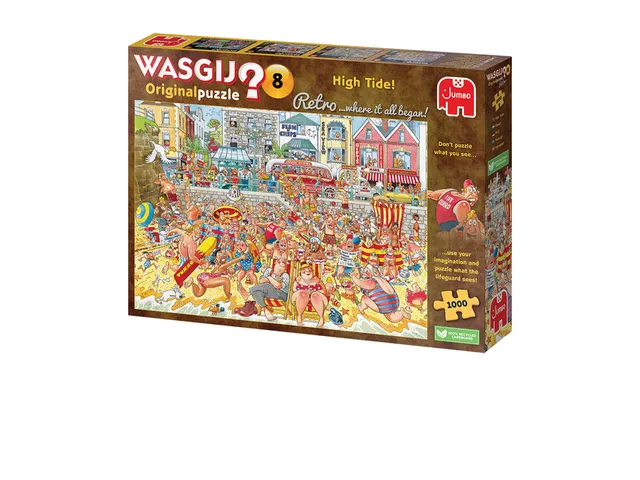 Puzzel Wasgij Retro Original 8 Vloed! 1000 stukjes
