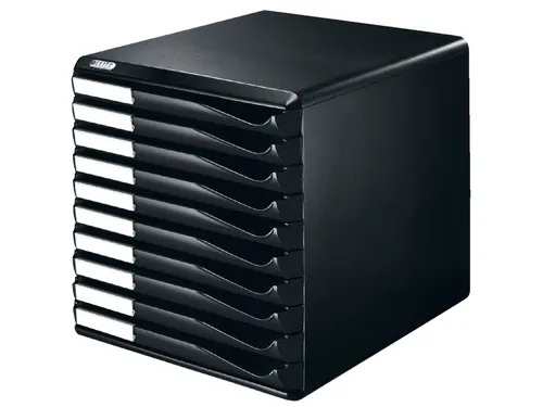 Ladenblok Leitz 5294 10 laden zwart