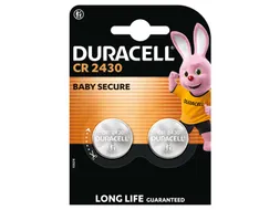 Batterij Duracell knoopcel 2x CR2430 lithium