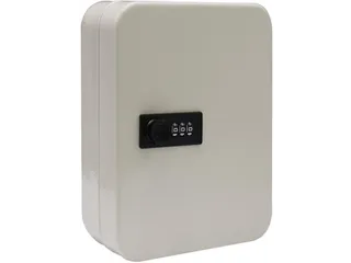 Sleutelkast 48 Sleutels Wandmontage Met Wachtwoordcode Wit - 4