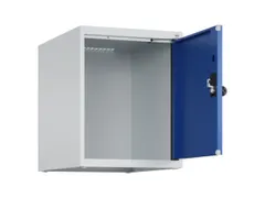 opzetkast,v. locker,1vak.,vak B 400mm,HxBxD 500x400x500mm,draaigrendel
