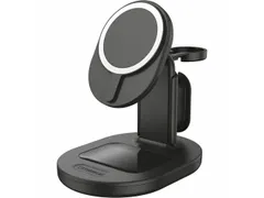 Oplaadstation 3-in-1 Magsafe Multi Device draadloos zwart