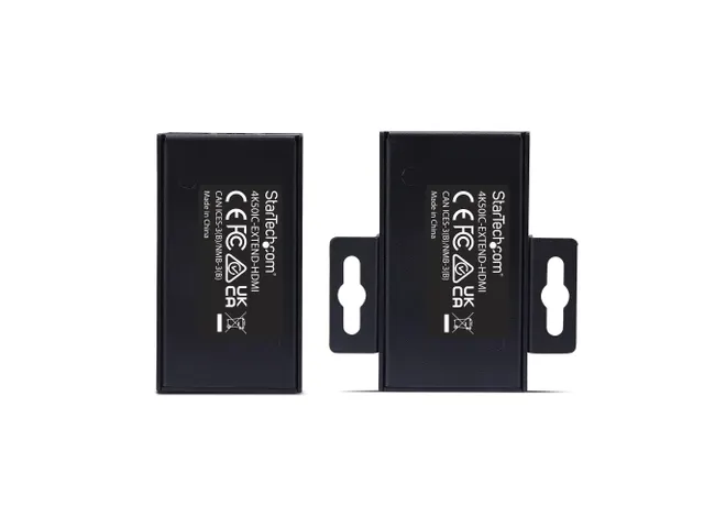 StarTech.com Audio/video extender AV-zender & ontvanger Zwart