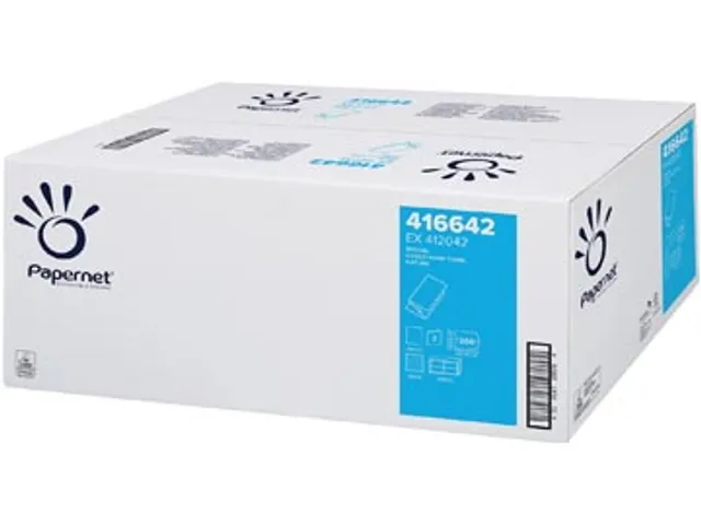 Handdoeken 416642 Special V-vouw 2-laags 15x266vel wit