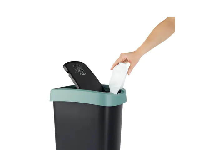 Afvalbak Twist 10 Liter Mistletoe Groen